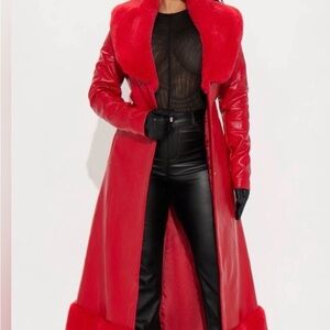 Fashionnova Red Trench